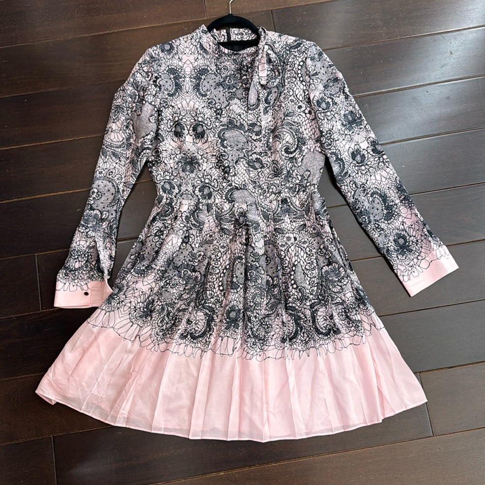 100% silk dress